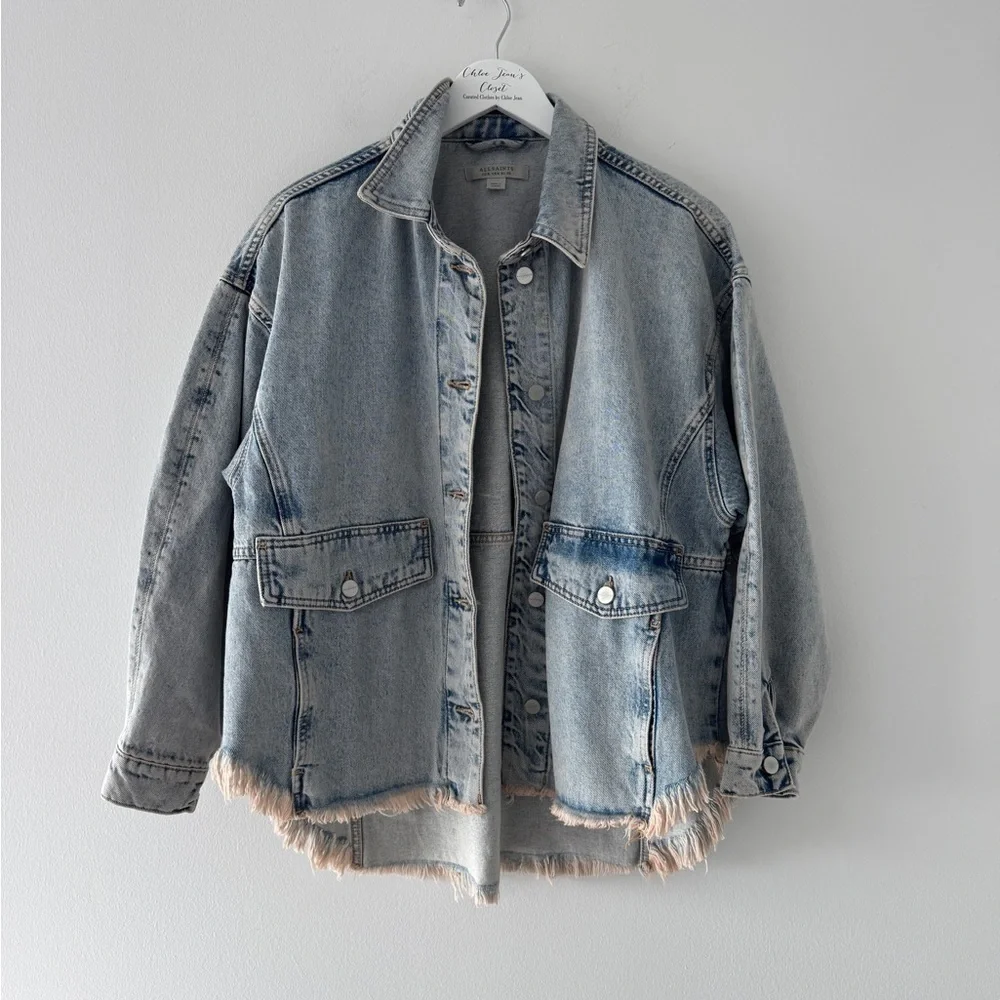 ALL SAINTS Hettie Denim Jacket 4